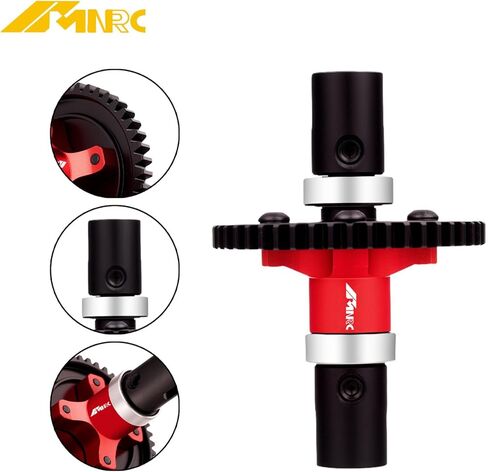 46T Center Differential Locker Gear Diff Spool for Arrma 1/7 Fireteam Limitless Infraction Mojave 1/8 Kraton Outcast Talion Notorious Typhon 6S Upgrades Part in Saudi Arabia