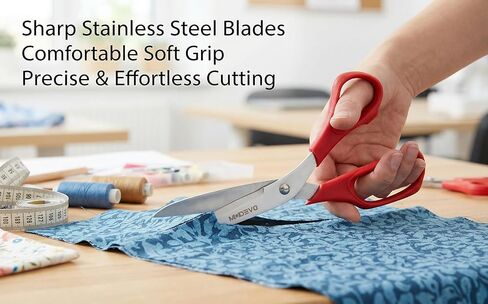 All-Purpose Scissors 3-Pack, Sharp 9-Inch Stainless Steel Kitchen Scissors for Home, Office & Crafting in Kuwait