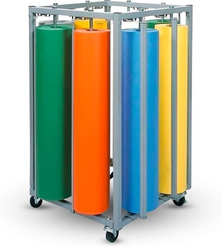 Versatile Art 8 P4per Roll Dispenser - 36 Inch Cutter, Bulletin Board Holder, 8 Butcher Paper Roll & Craft Paper Dispenser - Perfect for Home, School, and Creative Projects in Kuwait