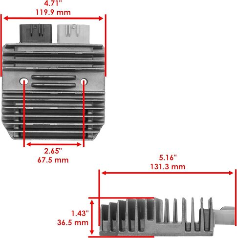 Caltric Regulator Rectifier Compatible with Can Am Defender HD10 HD5 HD8 2018 / Traxter HD10 HD9 HD5 HD8 2018-2019 2021-2022 in Kuwait