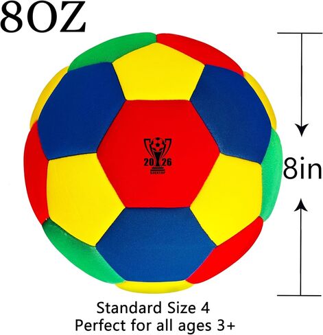 SZCXTOP Indoor Soccer Ball Size 4, Soft Low-Noise House Soccer Ball for Kids Teens in Saudi Arabia