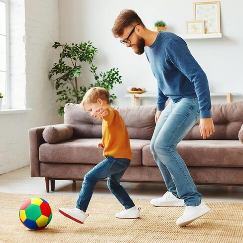 SZCXTOP Indoor Soccer Ball Size 4, Soft Low-Noise House Soccer Ball for Kids Teens in Saudi Arabia