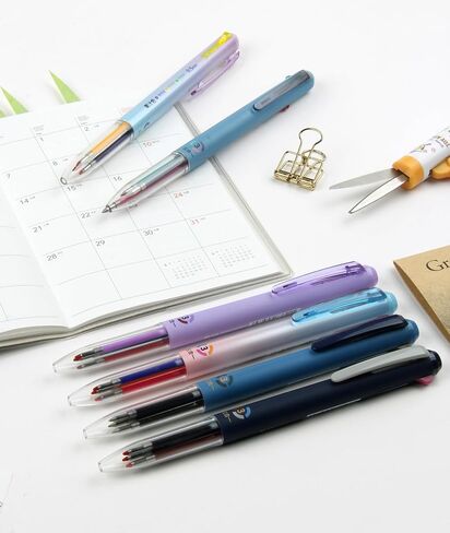 6 PCS 3-in-1 Multicolor Pens,0.5mm Colored Gel Pens,18 Colors Retractable Quick-Dry Ink Gel Pens Fine Point Smooth Writing Pens for Office, School Supplies in Saudi Arabia