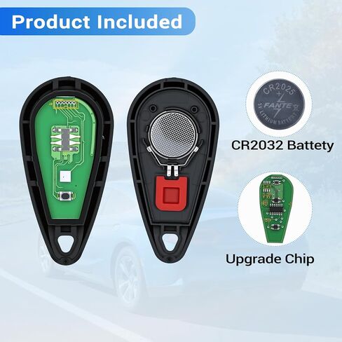 Key Fob Fits for Subaru Legacy Outback 2005-2007/ B9 Tribeca 2006-2008/ Forester 2009/ Impreza WRX STI 2007-2009 Keyless Entry Remote Control NHVWB1U711 433 MHz in Saudi Arabia