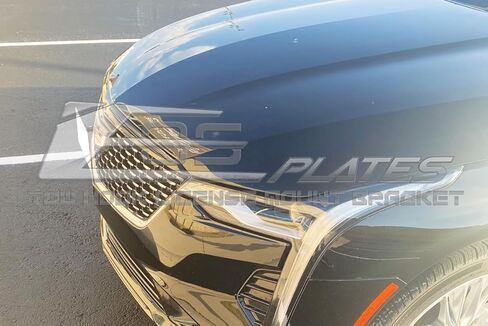 استبدال متجر Extreme عبر الإنترنت لموديلات كاديلاك CT4 لعام 2020 | لوحة EOS الإصدار 1 خطاف سحب المصد الأمامي حامل تثبيت الترخيص Tow-607 (حجم متوسط) in Kuwait