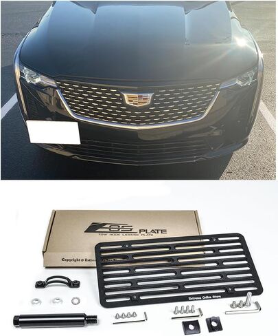 استبدال متجر Extreme عبر الإنترنت لموديلات كاديلاك CT4 لعام 2020 | لوحة EOS الإصدار 1 خطاف سحب المصد الأمامي حامل تثبيت الترخيص Tow-607 (حجم متوسط) in Kuwait