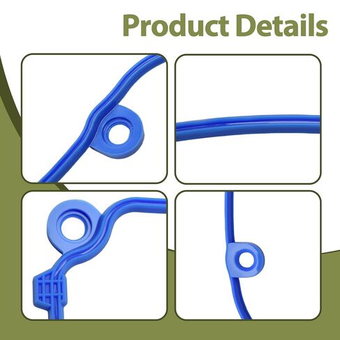 Valve Cover Gasket Set Compatible with Ford Ranger Probe Aerostar Taurus 3.0L 1991-2008 Replace VS50374R in Kuwait