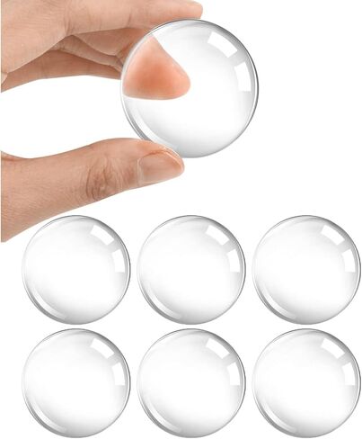 Door Stoppers for Wall, Etybetopstar Self Strong Adhesive Door Knob Wall Protector, Quiet, Shock Absorbent Gel for Home, Office, Wall Protectors from Door Knobs (6, Small - 1.57") in Saudi Arabia