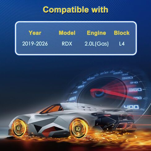 طقم فلتر هواء المقصورة والمحرك يناسب ACURA RDX 2019-2026 2.0L (Gas) in Kuwait