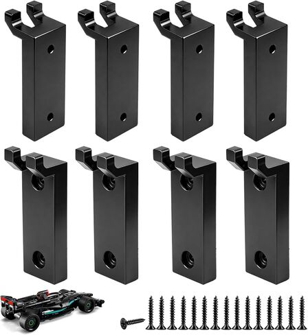 8 Pcs Formula 1 racing Wall Mount Hook, Fits LEGO 42171 Mercedes-AMG F1 W14 E Performance Racing Car Building Set, Adult Collectibles LegoCar Wall Mount, Great for Lego Lovers, Only Wall-mounted Hook in Saudi Arabia