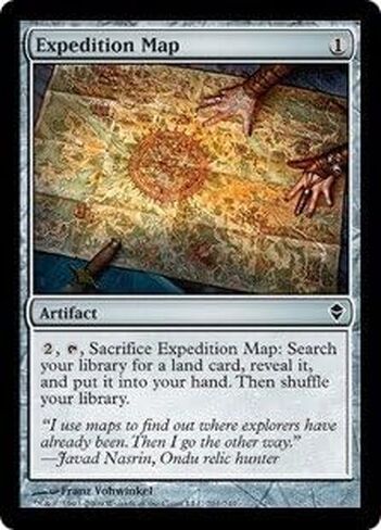 Magic The Gathering - Expedition Map (201) - Zendikar in Kuwait