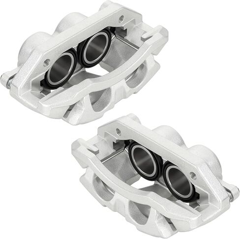Front Left Right Brake Caliper Assembly Calipers Set Fit for Dodge Dakota 2005-2008, for Dodge Ram 1500 2006-2008, for Mitsubishi Raider 2006 2007 2008 2009, Replace 18-B5008 18-B5009 in Kuwait