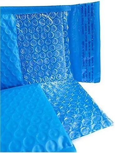 ProLine #00 5" x10" Blue Poly Bubble Mailers Self Seal Padded Shipping Envelopes Bags (Useable Size 5" x 9") (25) in Kuwait