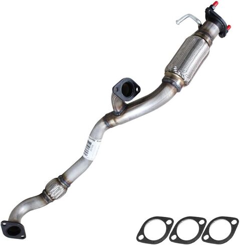 Northeastern Exhaust - Stainless Steel Front Flex Y-Pipe Compatible With 2007-2012 Hyundai Veracruz 3.8L in Kuwait