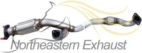Northeastern Exhaust - Stainless Steel Front Flex Y-Pipe Compatible With 2007-2012 Hyundai Veracruz 3.8L in Kuwait
