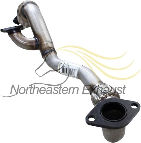 Northeastern Exhaust - Stainless Steel Front Flex Y-Pipe Compatible With 2007-2012 Hyundai Veracruz 3.8L in Kuwait