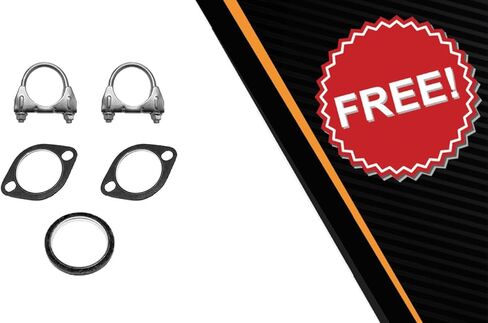 Exhaust Resonator Y Pipe Compatible for 2010-2015 Subaru Outback 3.6L | Stainless Steel | Northeastern Exhaust | Free Gasket and Clamp Included | Automotive Replacement Part in Kuwait