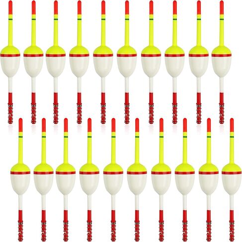Fishing Slip Bobber Float Kit,Balsa Slip Cork Bobber Stopper String Knots with Beads and Space Beans for Crappie Trout Panish Bass Fishing in Kuwait