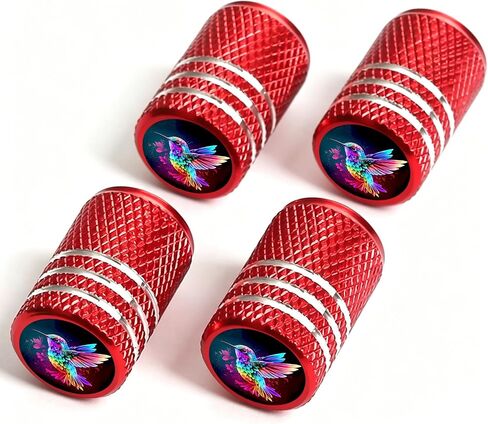 4pcs Pink Valve Stem Caps Highland Cow Tire Air Caps Aluminum Car Valve Stem Cover Cover for Auto Truck Bicycle Motorcycle Corrosion Proof Universal Cars Accessories Highland Cow Gifts for Women Men in Saudi Arabia