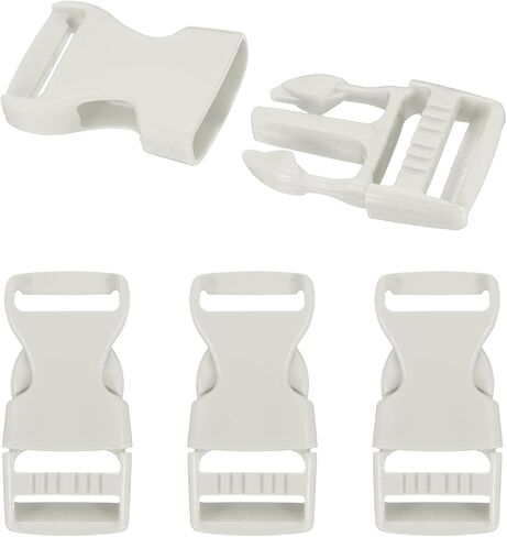 PATIKIL Quick Side Release Buckle, Plastic Buckle Clip Dual Adjustable Belt Snap Fasteners Clasp for Backpack in Kuwait