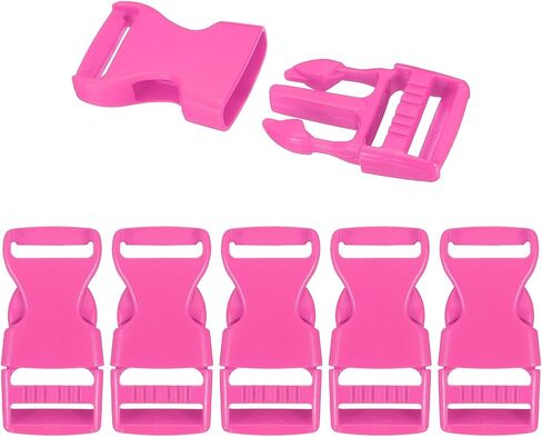 PATIKIL Quick Side Release Buckle, Plastic Buckle Clip Dual Adjustable Belt Snap Fasteners Clasp for Backpack in Kuwait