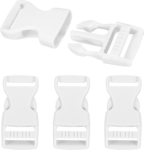 PATIKIL Quick Side Release Buckle, Plastic Buckle Clip Dual Adjustable Belt Snap Fasteners Clasp for Backpack in Kuwait