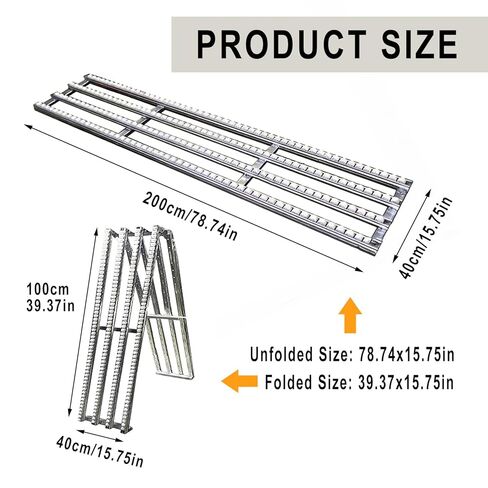 Light-Duty Gravity Conveyor, Portable Collocatable Unpowered Roller Conveyor Table, |15"Wx78"L| ABS Plastic Foldable Roller Stainless Steel Frame Unloading Pulley for Werehouse Freight Handling in Saudi Arabia