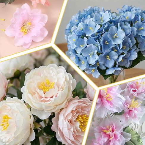800 Pcs Stamens for Flower Making - 2mm Yellow Double Heads Flower Stamens - Handmade Artificial Floral Pistil for DIY Crafts Wedding Valentine's Day Bouquet Scrapbook Decoration in Saudi Arabia