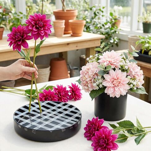 4 Roll Floral Tape, 1/4 Inch Strong Adhesion Flower Stem Wrap Adhesive Tape for Bouquet Stem Binding Flowers and Floral Crafts (98ft/33yd/Roll) in Kuwait