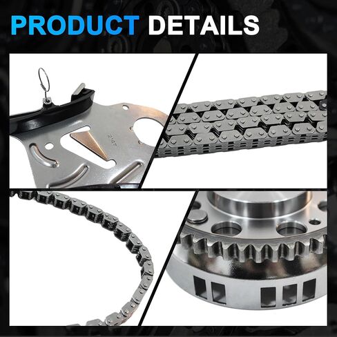 Timing Chain Kit Fit for 2005-2010 Chrysler 300 Aspen for Dodge Challenger Charger Durango Magnum for 2005-2008 Dodge Ram 1500 2500 3500 4000 Pickup for Jeep Commander Grand Cherokee 5.7L 6.1L in Kuwait