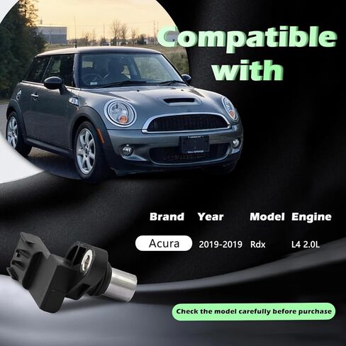 Engine Cam Camshaft Position Sensor L4 1.6L Compatible with Mini Cooper 02 03 04 05 07 08 2002 2003 2004 2005 2007 2008 Replaces 12141485845 CSS1798 PC798 SU6465 in Kuwait