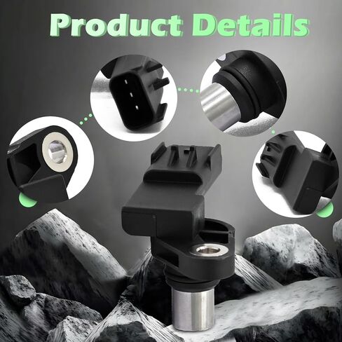 Engine Cam Camshaft Position Sensor L4 1.6L Compatible with Mini Cooper 02 03 04 05 07 08 2002 2003 2004 2005 2007 2008 Replaces 12141485845 CSS1798 PC798 SU6465 in Kuwait