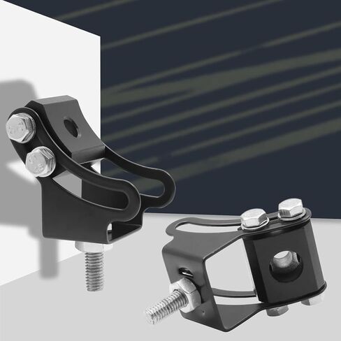 jose2015 2PCS Light Bar Mounts,Universal Light Bar Adjustable Slide Mounting Bracket Off Road Work Light Bracket for Most Straight or Curved Light Bars from 4 inch up to 52 inch in Saudi Arabia