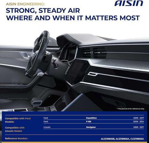 AISIN AFTERMARKET BLMFD-00162 HVAC Blower Motor with Wheel Assembly - Compatible with Ford F-150 2009-2014, Expedition 2009-2017, Lincoln Navigator 2009-2017 in Saudi Arabia