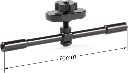 2PCS Aluminum Ultra-Light Body Mounts Chassis Brace, 70mm Width for 1/10 RC Crawler LCG Comp Rigs in Saudi Arabia