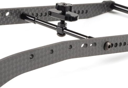 2PCS Aluminum Ultra-Light Body Mounts Chassis Brace, 70mm Width for 1/10 RC Crawler LCG Comp Rigs in Saudi Arabia