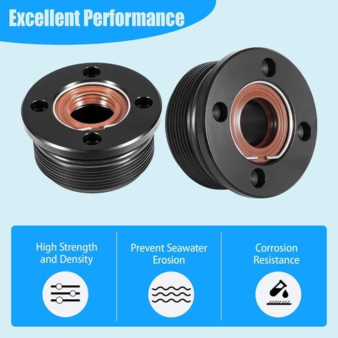 Trim Cap Cylinder with Seals Fits Yamaha 200/225/250/300 HP Outboard V6 Hydraulic Tilt Decorative End Cap Replacement Kit, OEM Part Number: 61A-43821-00-00 FSM040 in Saudi Arabia