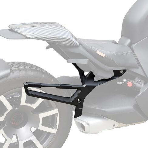 حامل حقيبة السرج لـ Ryker، طقم حامل حقيبة الأمتعة من الألومنيوم الأسود لـ Can Am Ryker 900 600 Sport & Ryker Rally Edition جميع ملحقات الموديلات (استبدال #219400856) in Kuwait