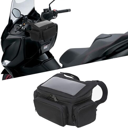 For BURGMAN STERRT 125EX BURGMAN 400 200 Motorcycle Scooter Front Bag Waterproof Mobile Phone Touch Screen 2L Large Capacity Storage Bag (BURGMAN) in Saudi Arabia