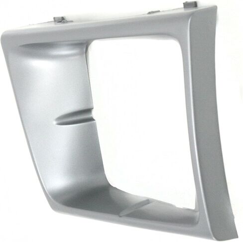 DAT AUTO PARTS الجبهة اليمنى للركاب الجانب الأمامي غطاء باب الحافة غطاء مصبغة يناسب 1997-2002 Ford Econoline Van شعاع مختوم، بلاستيك فضي محكم، يستبدل FO2513158، F7UZ13052AAA in Kuwait