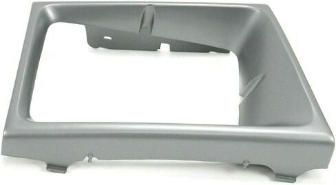 DAT AUTO PARTS الجبهة اليمنى للركاب الجانب الأمامي غطاء باب الحافة غطاء مصبغة يناسب 1997-2002 Ford Econoline Van شعاع مختوم، بلاستيك فضي محكم، يستبدل FO2513158، F7UZ13052AAA in Kuwait