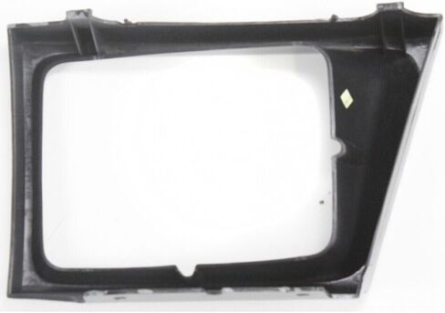 DAT AUTO PARTS الجبهة اليمنى للركاب الجانب الأمامي غطاء باب الحافة غطاء مصبغة يناسب 1997-2002 Ford Econoline Van شعاع مختوم، بلاستيك فضي محكم، يستبدل FO2513158، F7UZ13052AAA in Kuwait