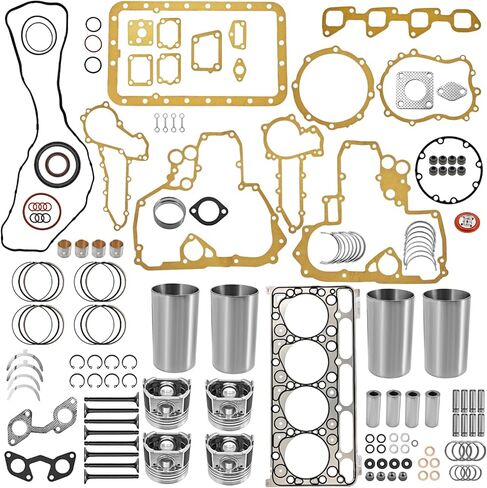 V2203 Engine Overhaul Rebuild Kit Compatible with Kubota V2203 V2203E V2203T V2203DI V2203M Engine Replacement for Bobcat 753 763 773 in Saudi Arabia