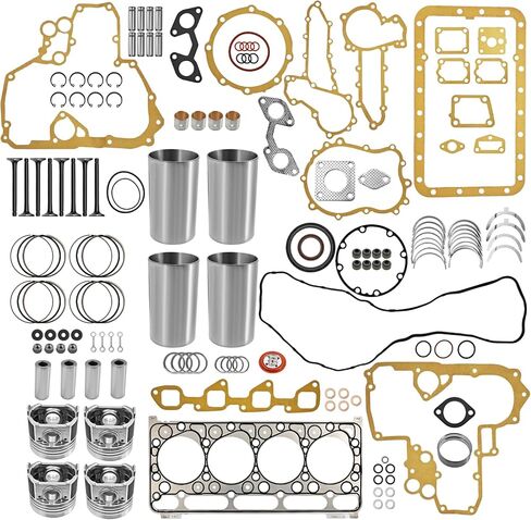 V2203 Engine Overhaul Rebuild Kit Compatible with Kubota V2203 V2203E V2203T V2203DI V2203M Engine Replacement for Bobcat 753 763 773 in Saudi Arabia