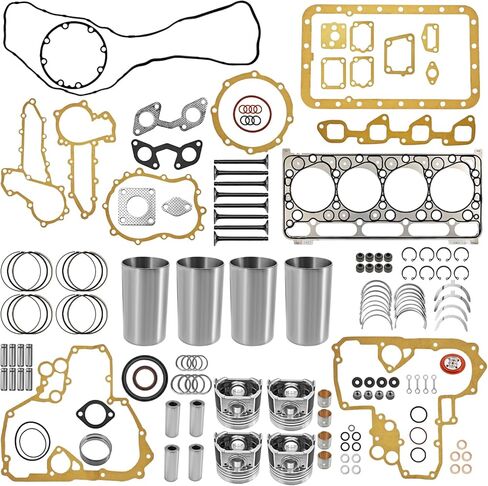 V2203 Engine Overhaul Rebuild Kit Compatible with Kubota V2203 V2203E V2203T V2203DI V2203M Engine Replacement for Bobcat 753 763 773 in Saudi Arabia