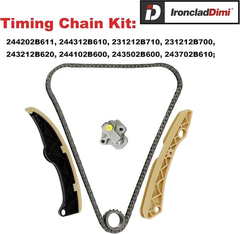 G4FD 1.6 Engine Rebuild Overhaul Kit Crankshaft Piston Connecting Rod Bearing Set Timing Chain Kit Head Gasket Set Fit For Hyundai Accent Veloster Kia Rio Soul Forte Forte5 1.6L 2012-2019 23110-2B610 in Saudi Arabia
