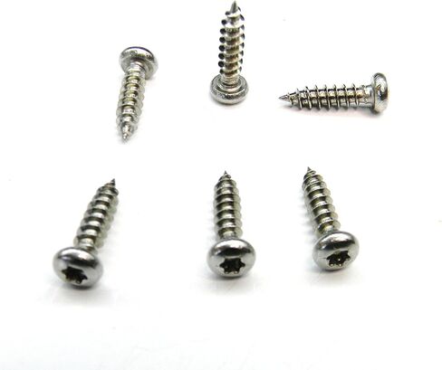 6 Each Headlight Bezel and Ring Torx Screw Kit. Used for 1987 to 2019 Jeep Wrangler YJ TJ JK in Kuwait