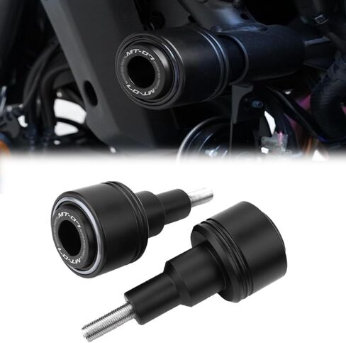 FOR MT07 MT 07 mt-07 2014-2025 2026 Motorcycle Frame Slider Crash Protector Aluminum Alloy Anti-Fall Rod Engine Slider Frame Sliders (Titanium) in Saudi Arabia