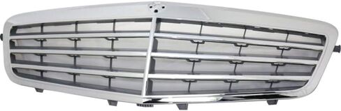 For Mercedes-Benz E350 / E550 Grille Assembly 2010 11 12 2013 | Chrome Shell | Paint to Match Insert | Sedan/Wagon | Plastic | MB1200149 | 21288001839040 in Kuwait