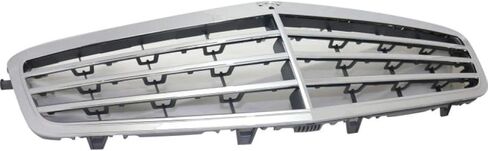 For Mercedes-Benz E350 / E550 Grille Assembly 2010 11 12 2013 | Chrome Shell | Paint to Match Insert | Sedan/Wagon | Plastic | MB1200149 | 21288001839040 in Kuwait